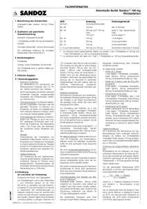 Amantadin-Sulfat Sandoz® 100 mg Filmtabletten