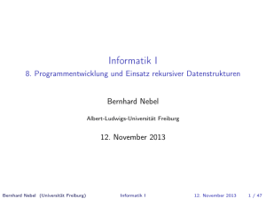 Informatik I