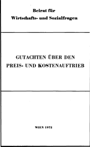 gutachten über den preis