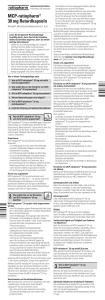 MCP-ratiopharm® 30 mg Retardkapseln