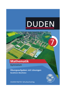 Mathematik - Duden Schulbuch