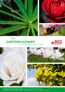 Der Gartenkalender