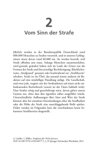 Vom Sinn der Strafe