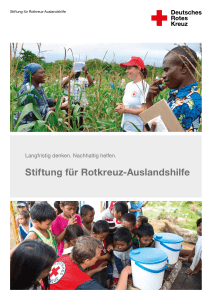 Stiftung für Rotkreuz-Auslandshilfe