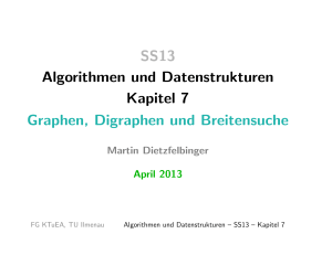 Algorithmen und Datenstrukturen