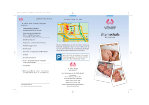 Elternschule - St. Anna Klinik