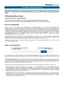 HI-DividendenPlus-Fonds Wesentliche - Helaba