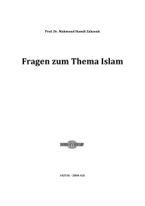 Fragen zum Thema Islam - El