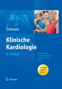 Erdmann Klinische Kardiologie 8. Auflage - the