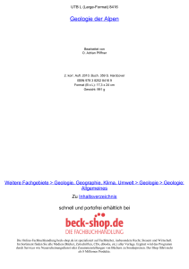 Geologie der Alpen - ReadingSample - Beck-Shop