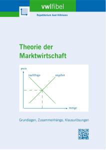 Repetitorium Axel Hillmann | Fibel Theorie der Marktwirtschaft | 15