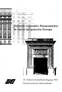 Volkswirtschaftliche Tagung 1992