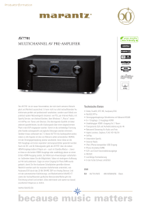 av7701 multichannel av pre-amplifier