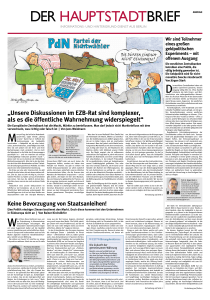 „Unsere Diskussionen im EZB-Rat sind komplexer, als es die