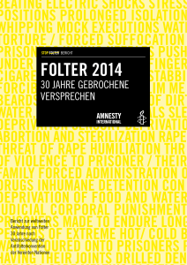 folter 2014 - Amnesty International