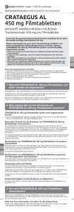 CRATAEGUS AL 450 mg Filmtabletten