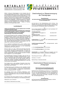 amtsblatt - Landkreis Pfaffenhofen