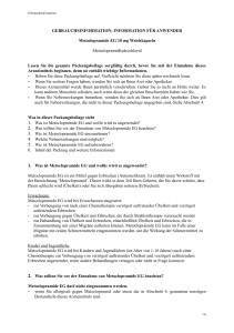 GEBRAUCHSINFORMATION: INFORMATION FÜR