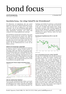 Quantitative Easing - St.Galler Kantonalbank