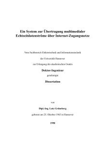 Dissertation Lutz Grüneberg - Deutsche Digitale Bibliothek