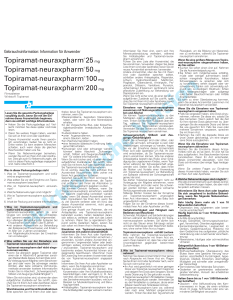 Topiramat-neuraxpharm® Topiramat