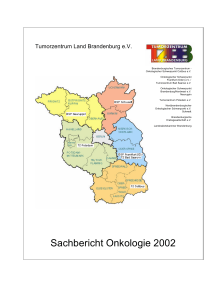 Sachbericht Onkologie 2002