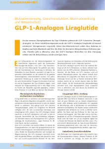 GLP-1-Analogon Liraglutide