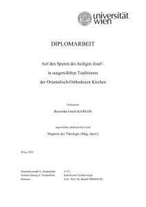 diplomarbeit - Universität Wien