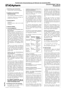 Linezolid STADA 600 mg Filmtabletten - SRZ