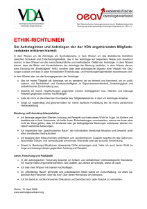 ethik-richtlinien - Österreichischer Astrologenverband