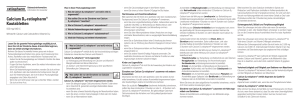 Calcium D3-ratiopharm® Kautabletten