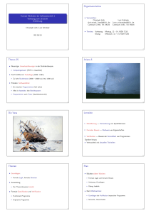 Organisatorisches Therac-25 Ariane