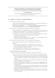 Formale Methoden der Informatik WS 2010/2011 46