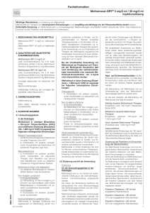 Methotrexat-GRY® 5 mg/2 ml / 50 mg/2 ml
