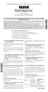 Gebrauchsinformation: Information für Anwender