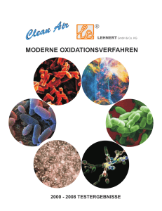 moderne oxidationsverfahren - Lehnert