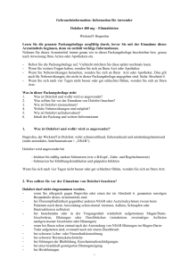 Filmtabletten Wirkstoff