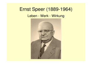 Ernst Speer (1889