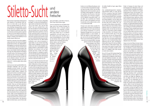 Stiletto-Sucht und andere Fetische