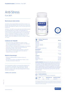 pure encapsulations - Infoblatt