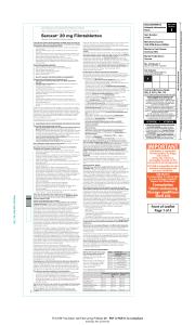 Seroxat® 20 mg Filmtabletten