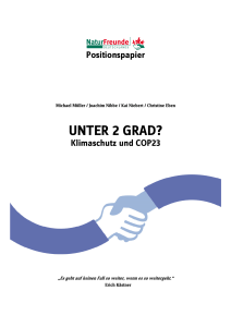 unter 2 grad? - NaturFreunde Deutschlands