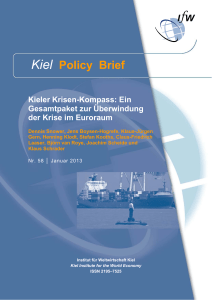 Kiel Policy Brief - Institut für Weltwirtschaft