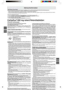 Carbaflux® 400 mg retard Retardtabletten
