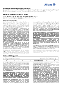 Allianz Invest Portfolio Blue