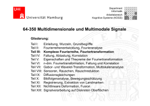 64-350 Multidimensionale und Multimodale Signale