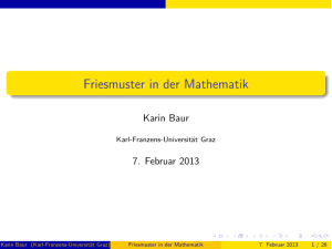 Friesmuster - Karl-Franzens