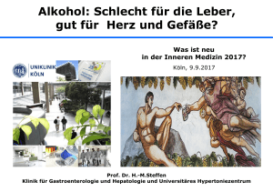 Alkohol - Herzzentrum