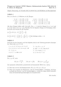 Blatt 3 - Mathematik
