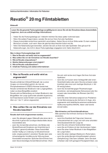 Revatio ® 20 mg Filmtabletten